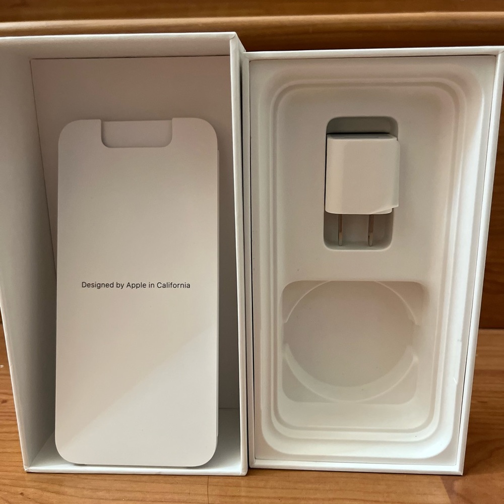iPhone 11 Empty Box Includes USB Adapter & Sim Card Key Remover